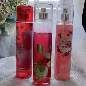 BBW body mist 3 pack